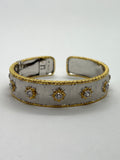 Brescia - 18K White Gold and Yellow Gold Inserts