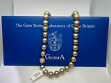South-Sea Pearl Necklace "Chocolate"