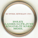 Rolex Ladies President, Date-Just, Date Bezel - Engine Turned - Kupfer Jewelry - 2