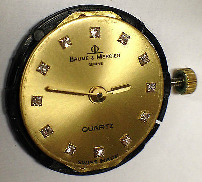 Baume & Mercier Baume & Mercier Factory Dial with Quartz Movement - Champagne and Diamonds - Kupfer Jewelry - 1
