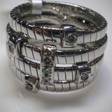 Kupfer Jewelry Braids and Diamonds White Gold Ring by Kupfer Jewelry Design - Kupfer Jewelry - 2