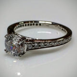 Ritani Engagement Ring in Platinum by Ritani (Mounting ONLY without Center) - Kupfer Jewelry - 2