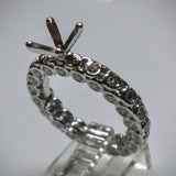Kupfer Design Engagement Ring in 18kt White Gold by Kupfer Design (Mounting Only) - Kupfer Jewelry - 3