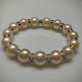 Verdi Bracelet with South Sea Pink Pearls & Diamonds - Kupfer Jewelry - 2