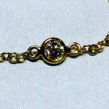 Yellow Gold Diamond Necklace by Garavelli